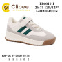Кросівки дитячі Clibee LB6611 grey-green 26-31
