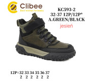 Черевики дитячі Clibee KC593 a.green-black 32-37