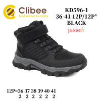 Черевики дитячі Clibee KD596 black 36-41