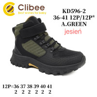Черевики дитячі Clibee KD596 a.green 36-41