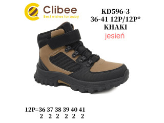 Черевики дитячі Clibee KD596 khaki 36-41