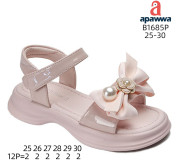 Босоніжки дитячі Apawwa B1685P pink 25-30 по-розмірно