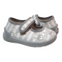 Denny 18-25 сірий, сіра підошва, зайчики