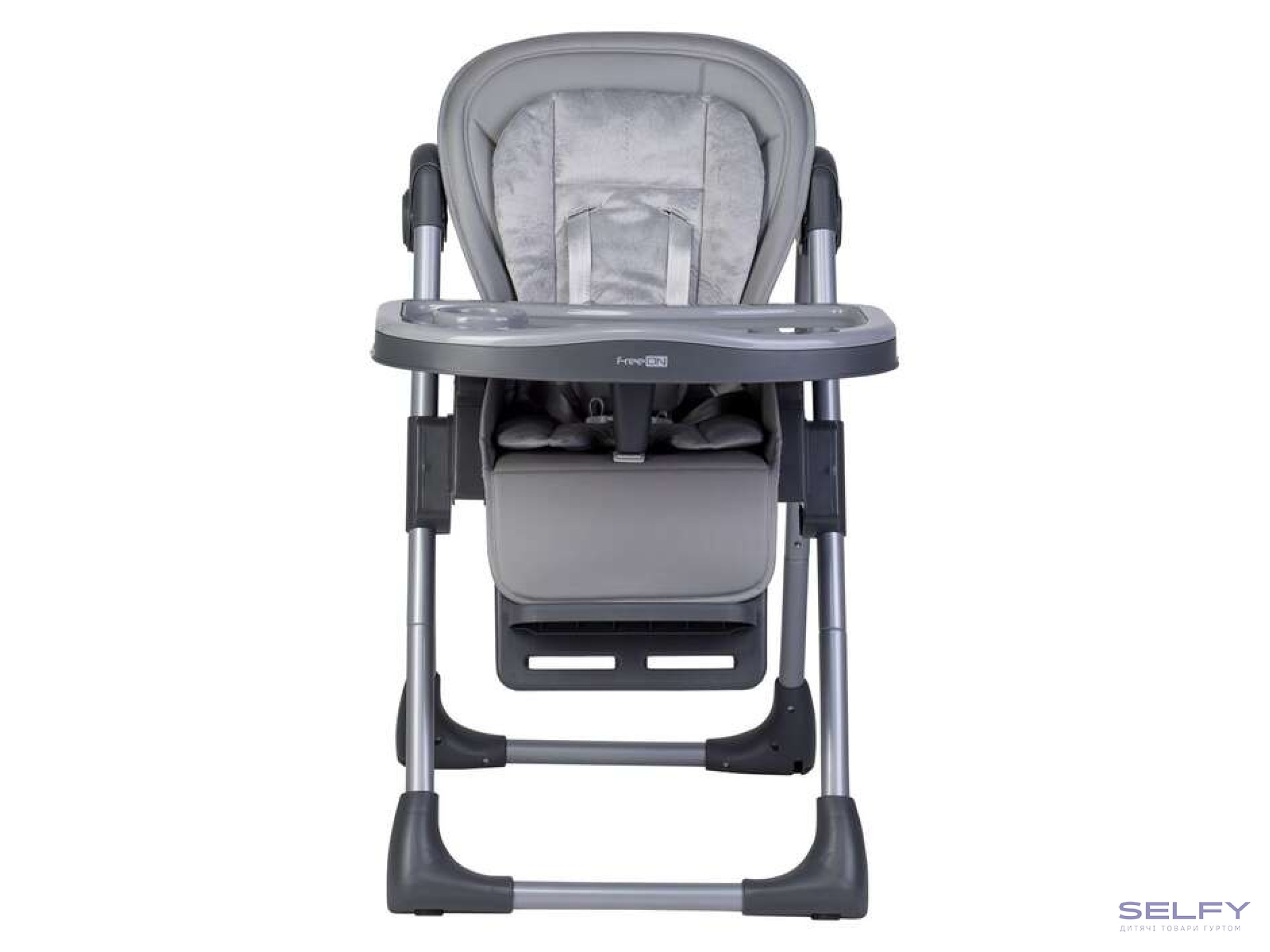 Стул для кормления ребенка FreeON Lan 2в1, grey, Фото 1