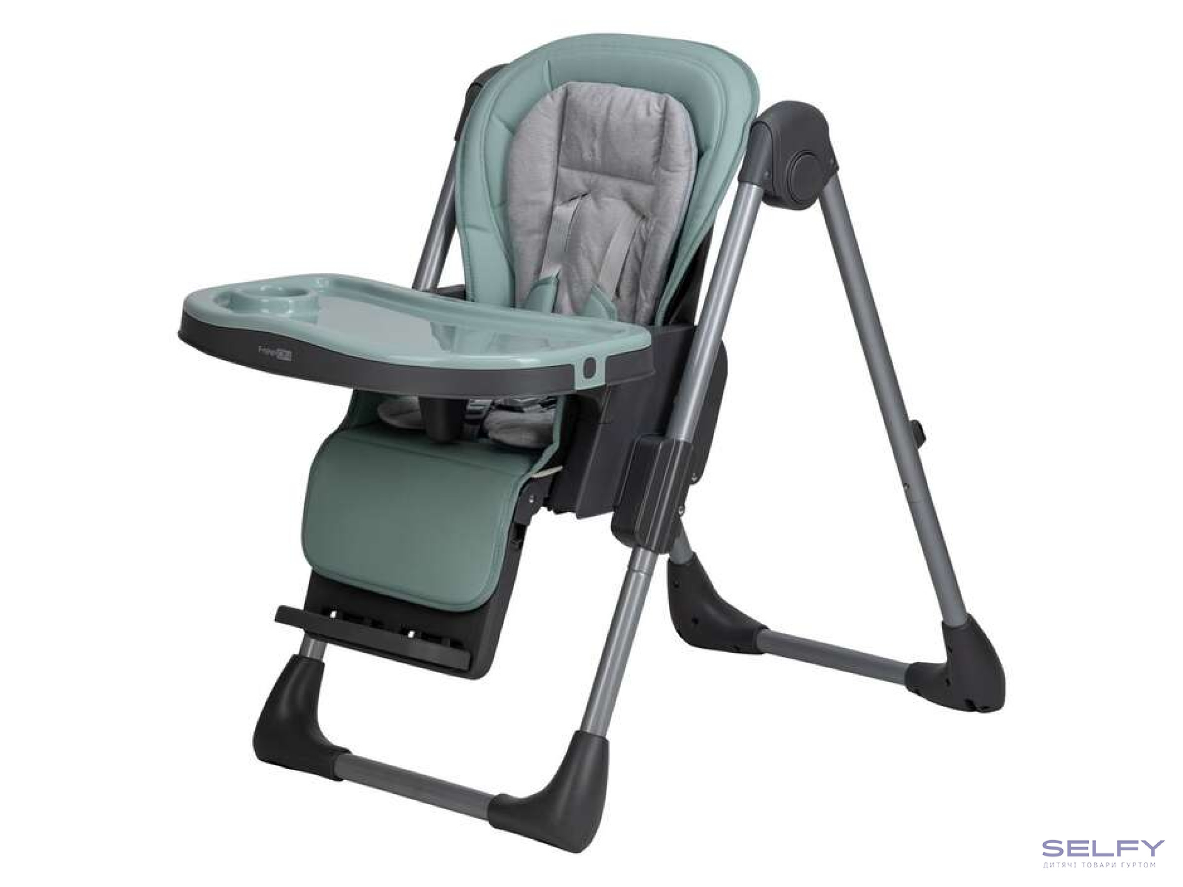 Стул для кормления ребенка FreeON Lan 2в1, light green, Фото 3