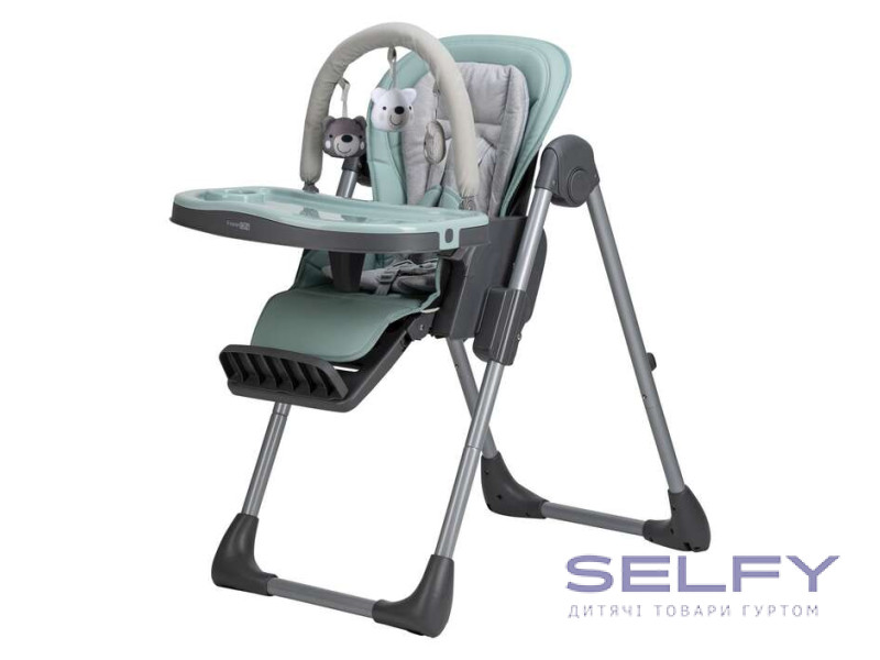 Стул для кормления ребенка FreeON Lan 2в1, light green, Фото 4