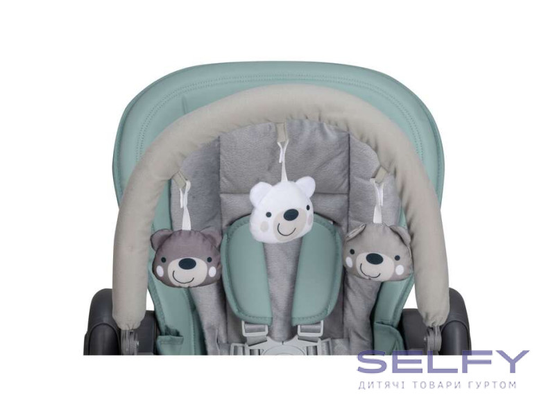 Стул для кормления ребенка FreeON Lan 2в1, light green, Фото 9