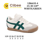 Кросівки дитячі Clibee LB6610-4 white-green 25-30