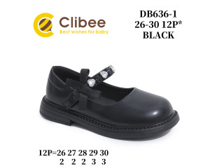 Туфлі Clibee DB636 black 26-30