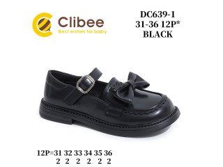 Туфлі Clibee DC639 black 31-36