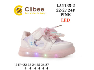 Кросівки Clibee LA1135 pink 22-27