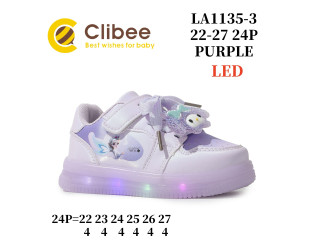 Кросівки Clibee LA1135 purple 22-27