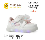 Кросівки Clibee LA1135 white 22-27