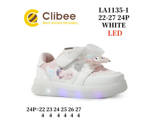 Кросівки Clibee LA1135 white 22-27