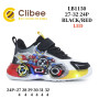 Кросівки дитячі Clibee LB1150 black-red 27-32