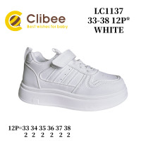 Кросівки дитячі Clibee LC1137 white 33-38