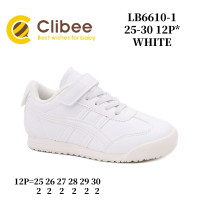 Кросівки дитячі Clibee LB6610 white 25-30