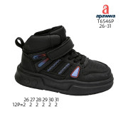 Хайтопи дитячі Apawwa T6546P black 26-31
