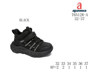 Хайтопи дитячі Apawwa T65312R-A black 32-37
