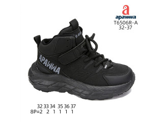 Хайтопи дитячі Apawwa T6506R-A black 32-37