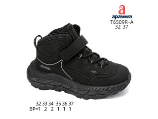 Хайтопи дитячі Apawwa T6509R-A black 32-37