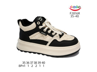 Хайтопы ShoSho F2816R black 35-40