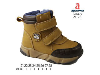 Черевики Apawwa GD477 brown 21-28 Черевики Apawwa GD477 brown 21-28