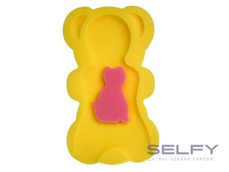 Поролон для купания MIDI yellow multicolor, Фото 1