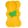 Поролон для купання UNI TEGA yellow multicolor