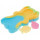 Поролон для купання MINI blue-yellow multicolor