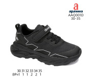 Кросівки дитячі Apawwa AAQ001D black 30-35