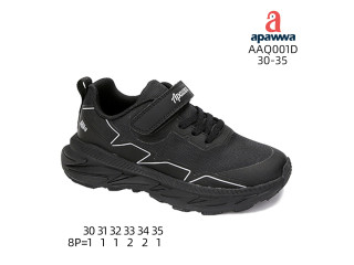 Кроссовки детские Apawwa AAQ001D black 30-35