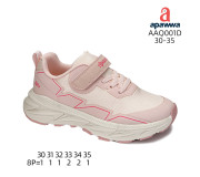 Кросівки дитячі Apawwa AAQ001D pink 30-35