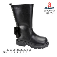 Черевики Apawwa B5720R-A black 28-35