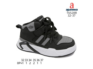 Хайтопи дитячі Apawwa T6528R black-grey 32-37