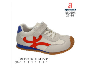 Кроссовки детские Apawwa N5060R beige-red 29-36