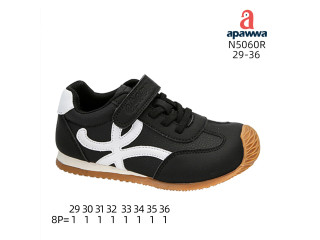 Кроссовки детские Apawwa N5060R black 29-36