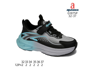 Кроссовки детские Apawwa G1875P black 32-37