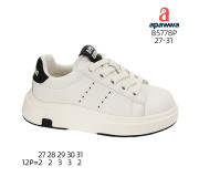 Кроссовки детские Apawwa B5778P white-black 27-31