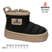 Черевики Apawwa B5760R black 29-36