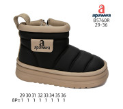 Уггі Apawwa B5760R black 29-36