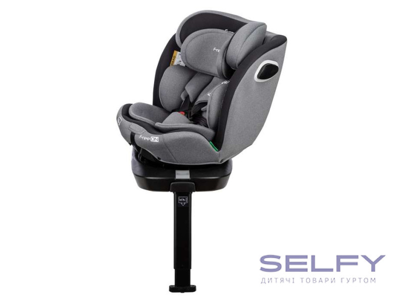 Автокрісло FreeON Colt i-Size 40-150 см, сіре, Фото 3