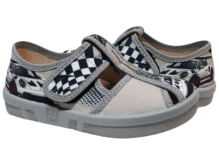 Pitter 26-32 сірий, сіра підошва, біла машина по-розмірно