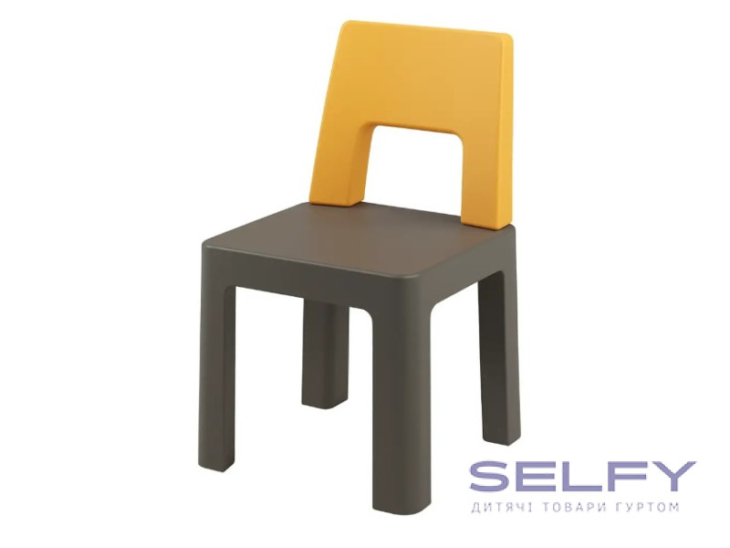 Дополнительный стул к набору TEGGI MULTIFUN large blocks graphite mustard, Фото 1