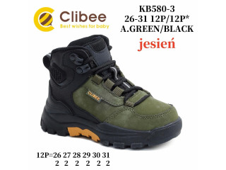 Черевики дитячі Clibee KB580 a.green-black 26-31
