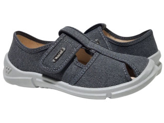 Paolo 26-31 серый, серая подошва