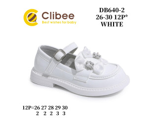 Туфлі Clibee DB640-2 white 26-30
