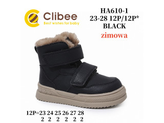 Черевики зимові Clibee HA610 black 23-28