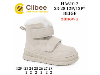 Черевики зимові Clibee HA610 beige 23-28