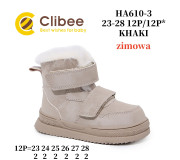 Черевики зимові Clibee HA610 khaki 23-28